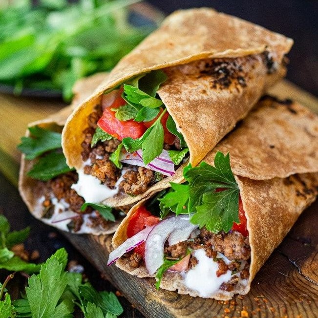 Lamb Shawarma Wrap